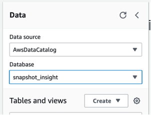 Figure 8. Athena Database