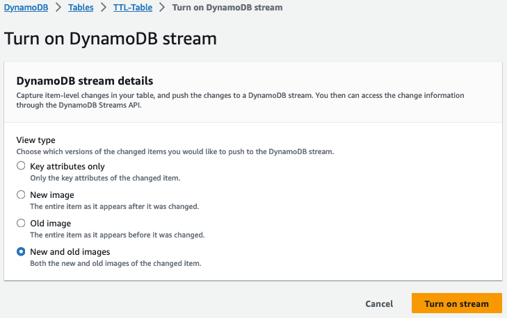 Choose new and old image