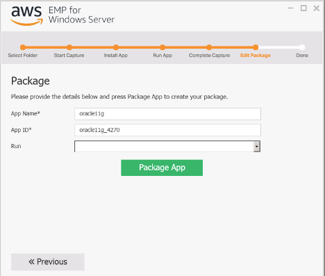 <alt_text: Package legacy application>