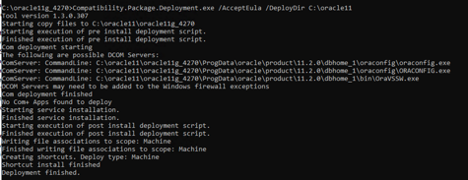 <alt_text: Legacy application deployment progress>