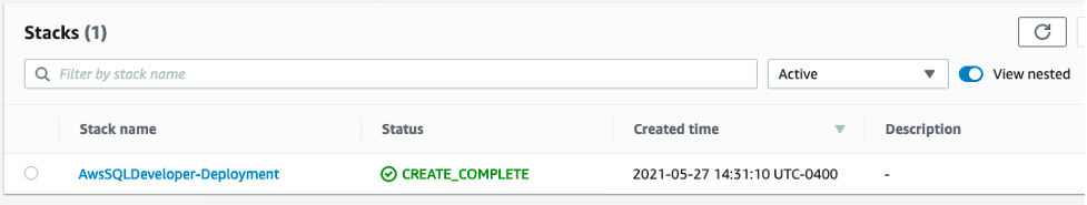 Tool deployment complete.