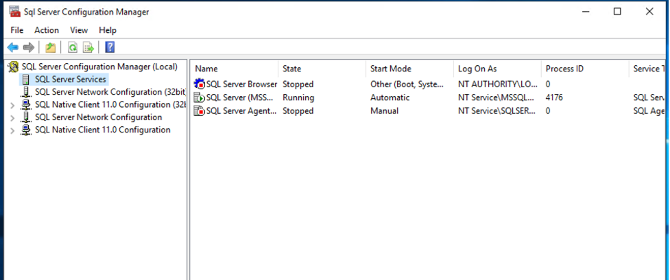 SQL Server Developer on the target machine.