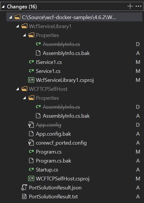 Porting Assistant Code Changes