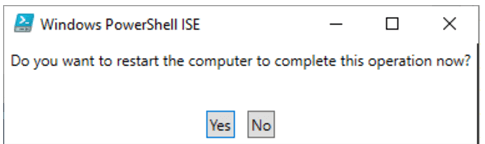Restart Computer