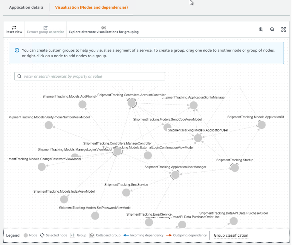 Visualize Application 1