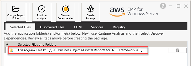 Add installation folder