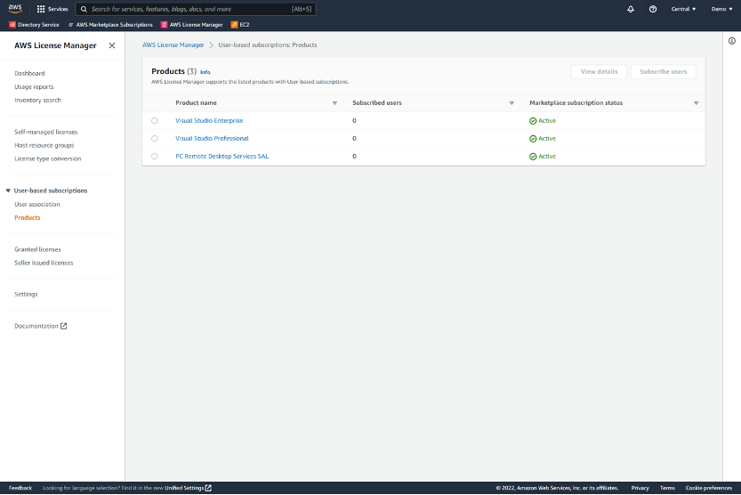 View Products Status