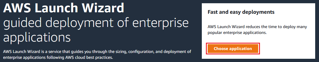 Figure 4: Start of the Launch Wizard