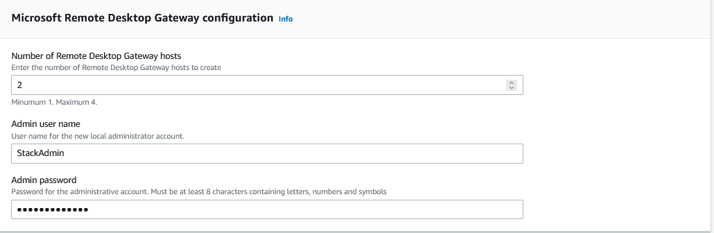 Figure 9: Gateway Settings