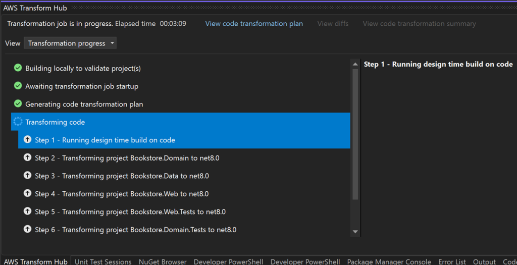 Image 13 – Step by step transformation progress