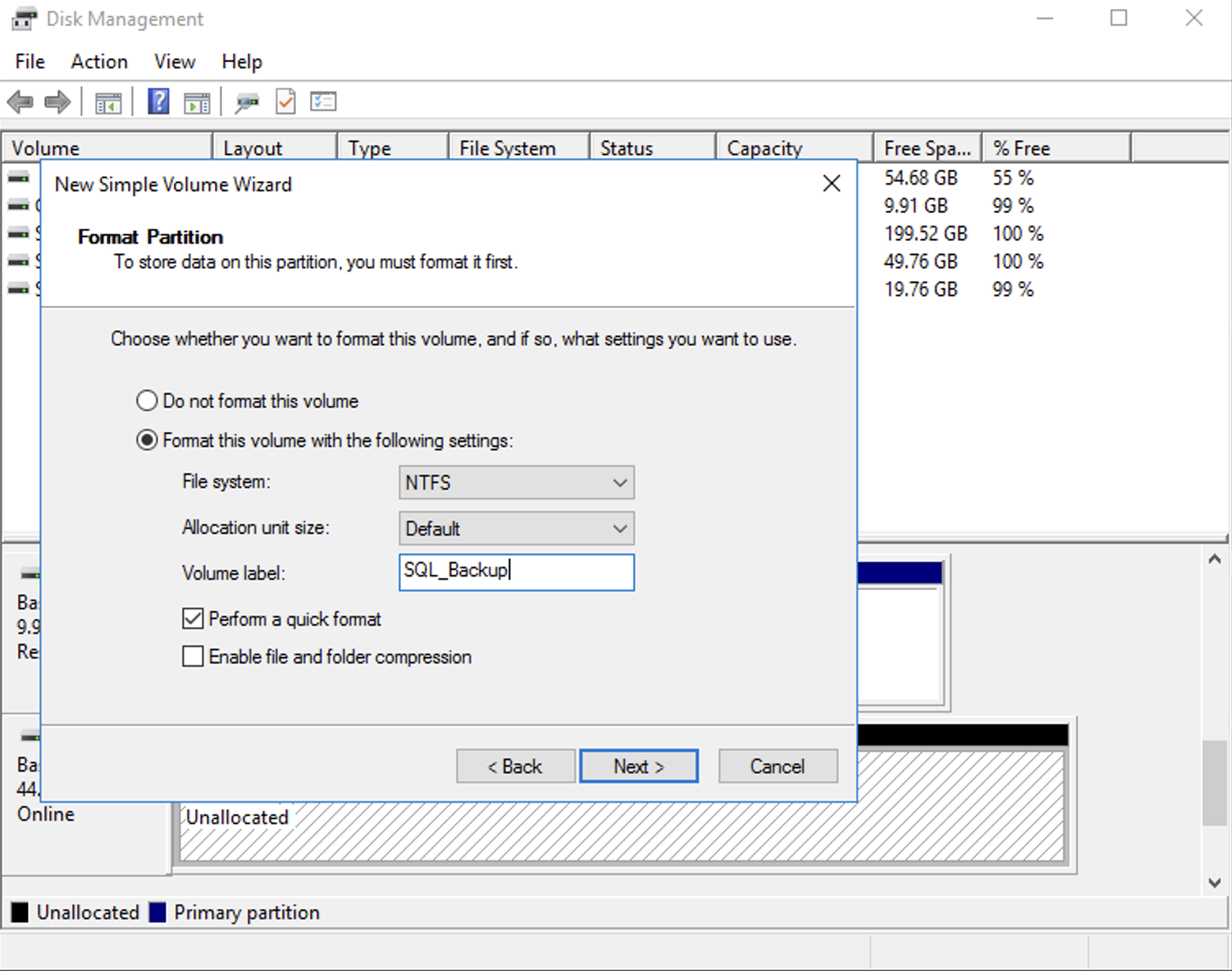 Create Volume using Disk management in EC2 Instance
