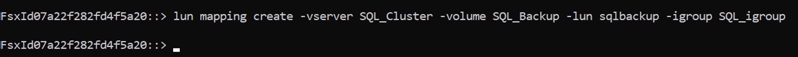 LUN Mapping using Powershell