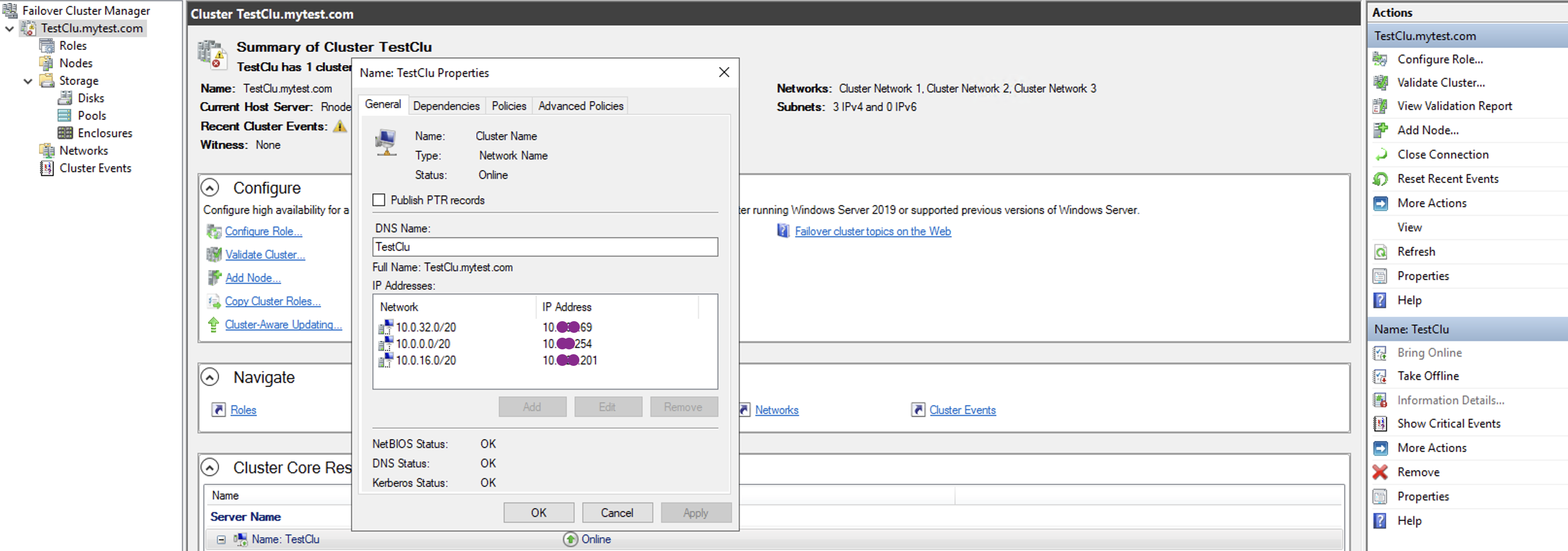 successful addition of your Amazon EC2 instance to cluster
