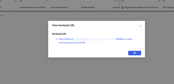 New deployment in AWS environment
