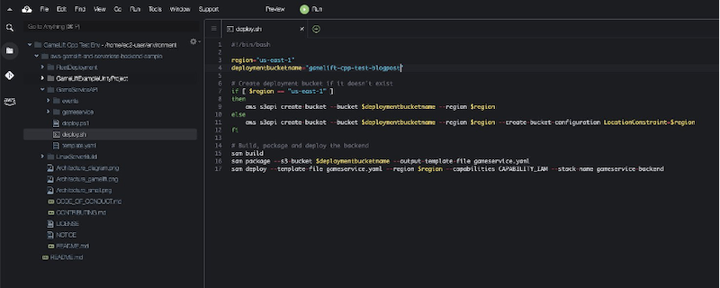 Deploying SAM application