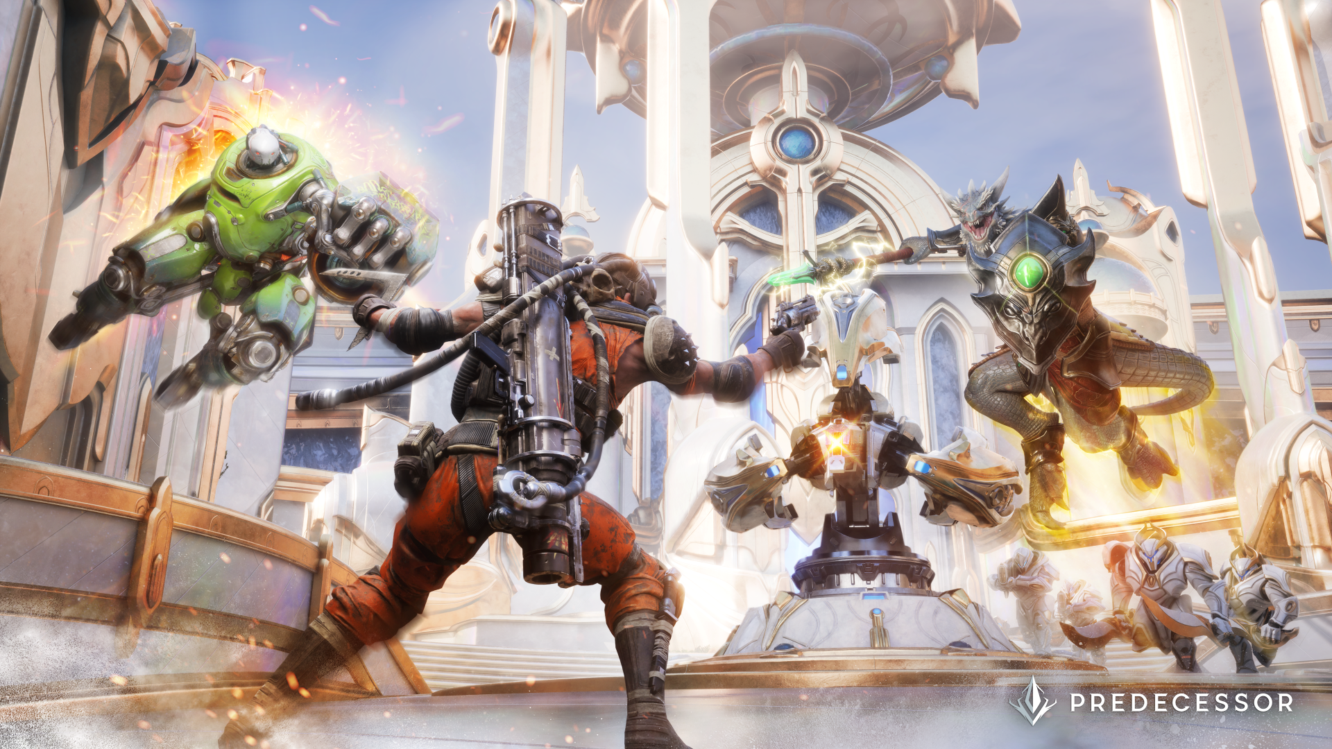 Predecessor action shot