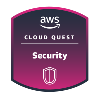 Cloud Quest Security digital badge