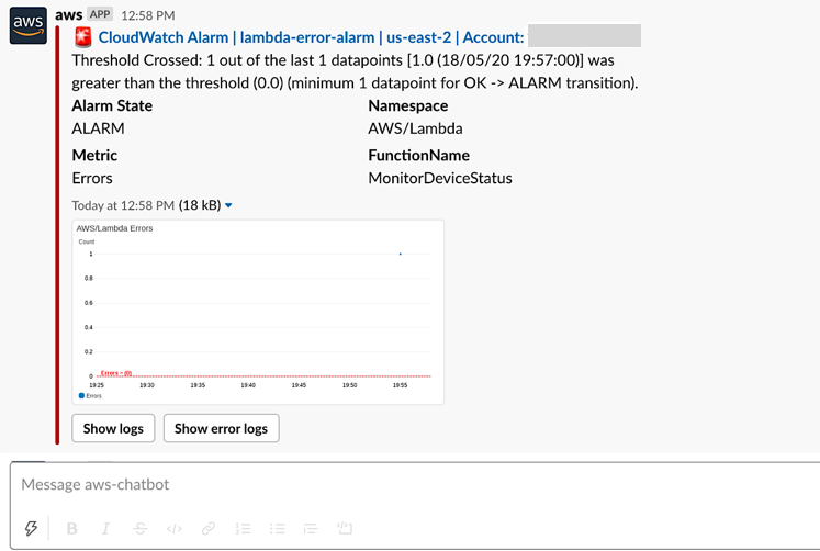 lambda-execution-error-notifcation-on-slack