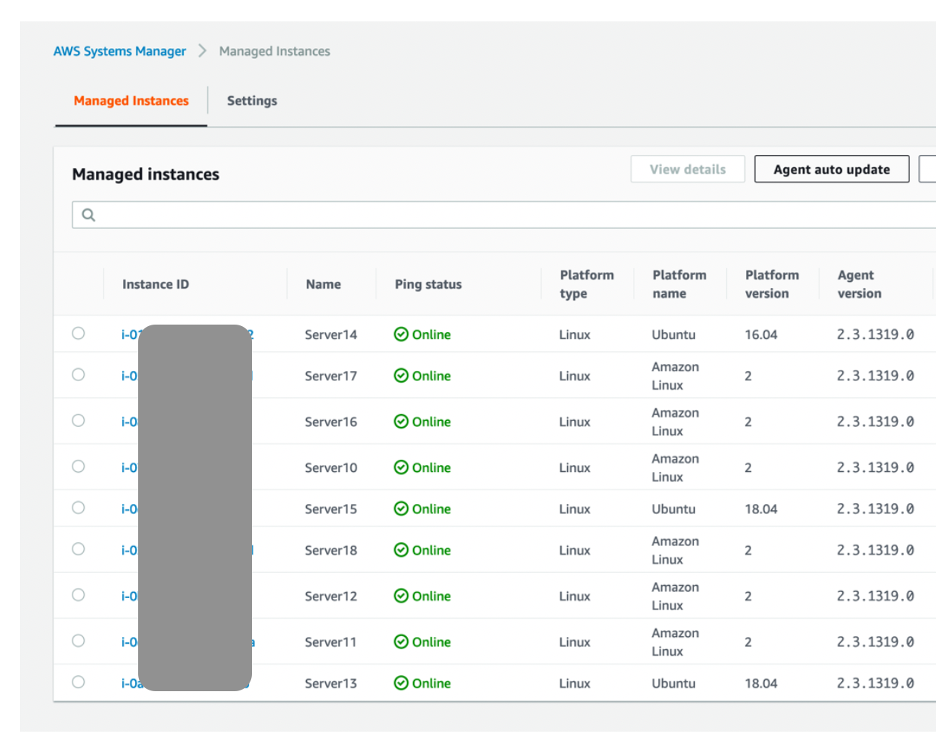 Upated SSM agent versions after Quick Setup configuration is enabled
