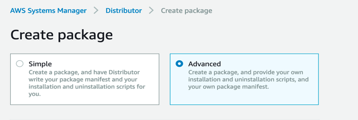 Distributor Package Creation