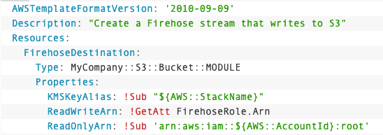 CloudFormation Module Code