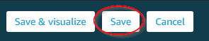 Figure 9: Save button