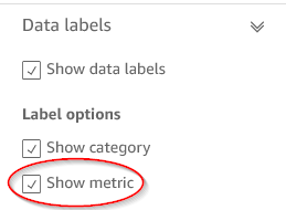 Figure 16: Label options