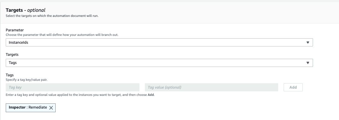 Figure 6: Automation targets