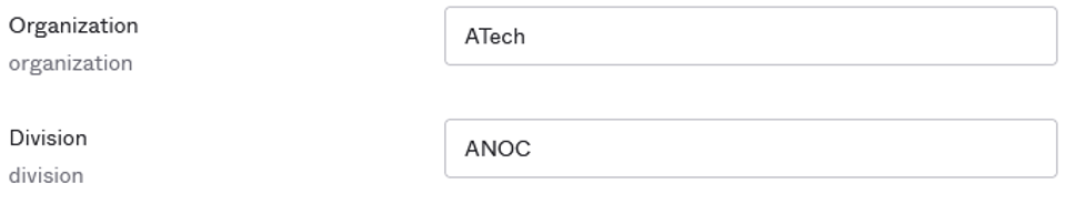 This screenshot illustrates the profile (a collection of attributes) that describe a user in Okta