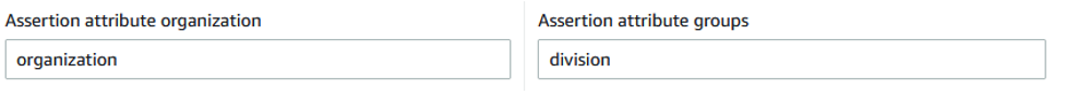 This screenshot illustrates the additional settings in the SAML configuration