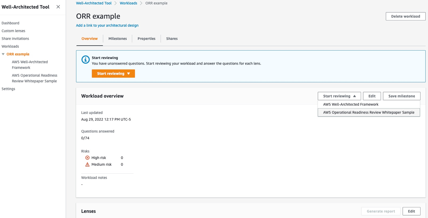 Figure 6: Review workload using the custom lens