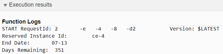 Figure 11: SNS topic confirmation email