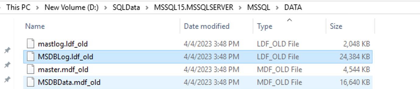 Figure12_Obsolete SQL Database files