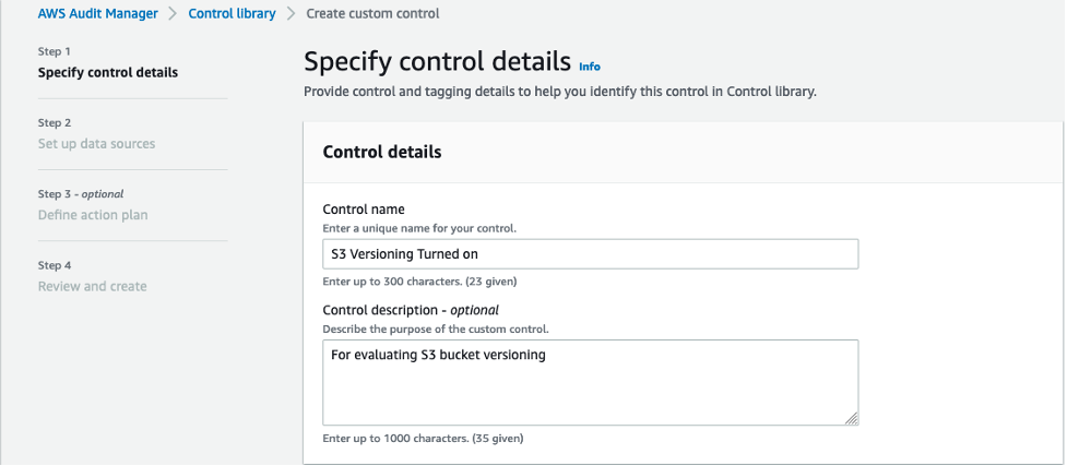 Details for our custom control