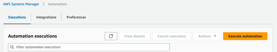 AWS Systems Manager Automation