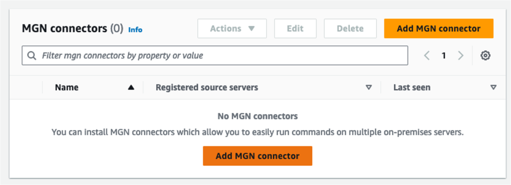 Adding MGN connector