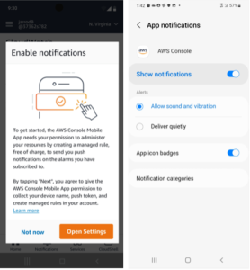 Enable notifications (Android)