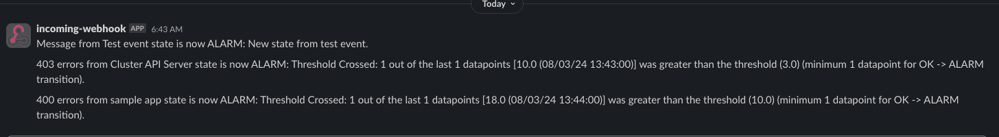 Anonymous request notifications on Slack