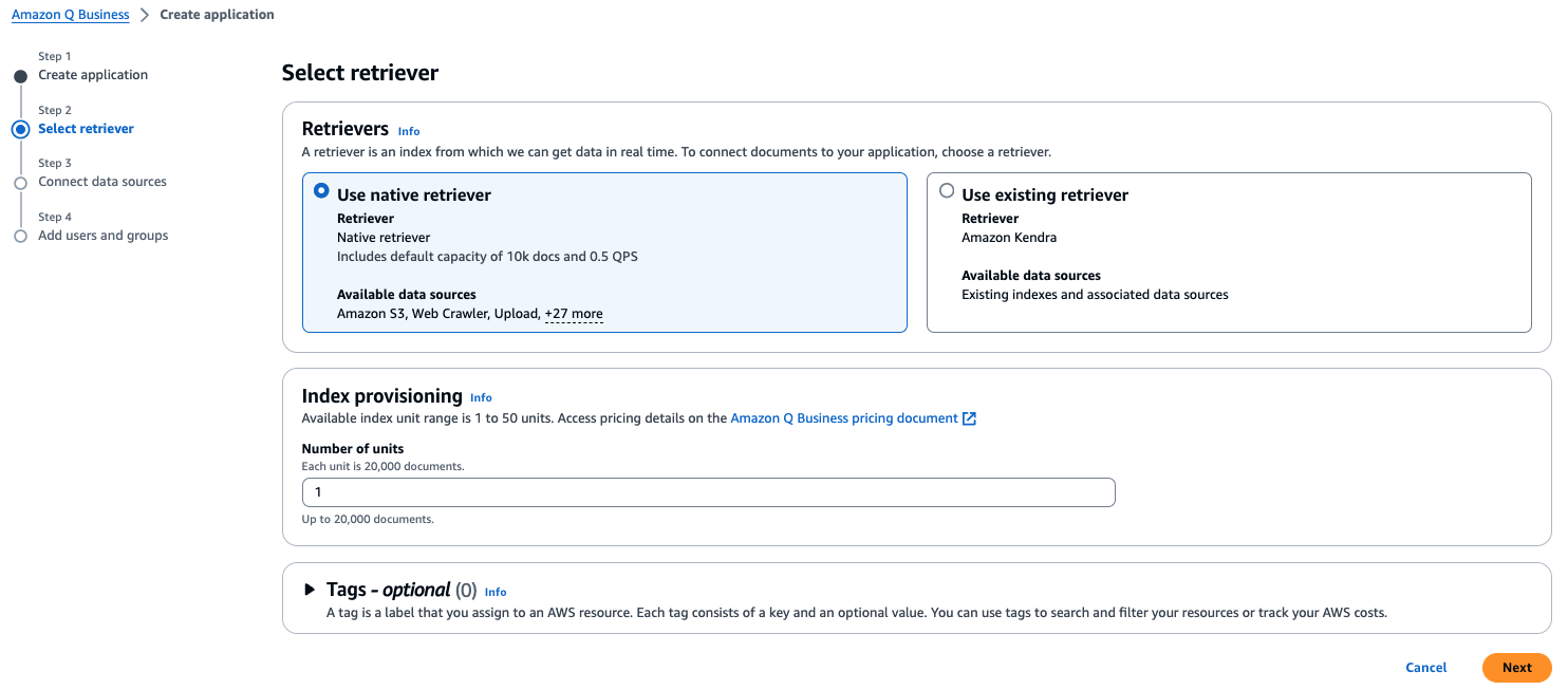 Selecting Native Retriever