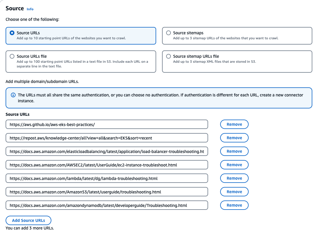 Webcrawler datasource