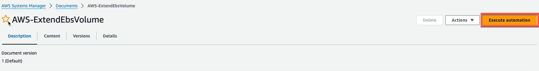 Figure 8-Execute Automation Window