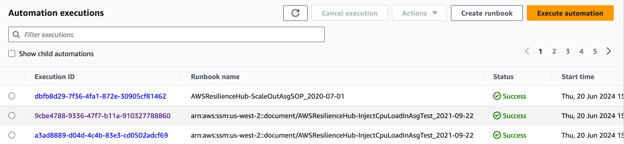 The SOP has successfully run, after we ran the FIS experiment twice