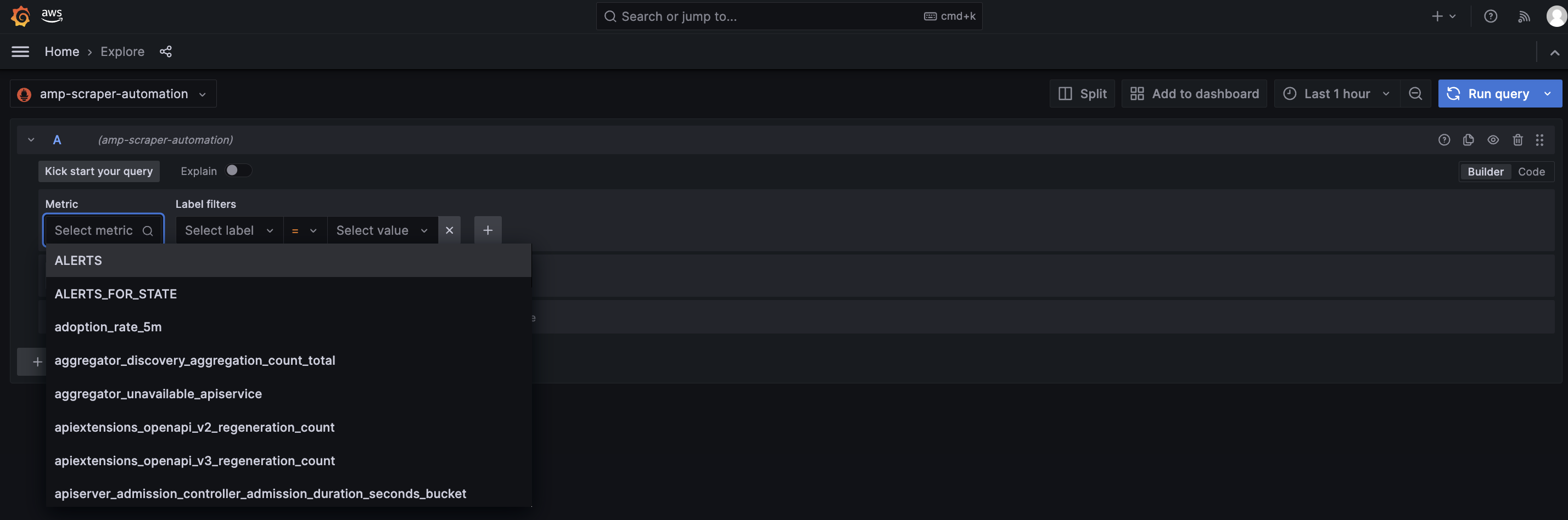 Figure 8 - Validating HA and de-duplication of metrics