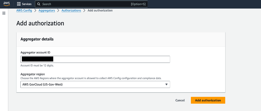 Aggregator authorization
