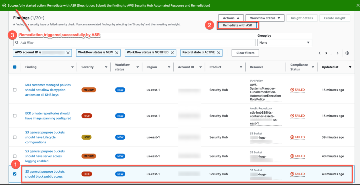 Image 5: Remediation with ASR steps