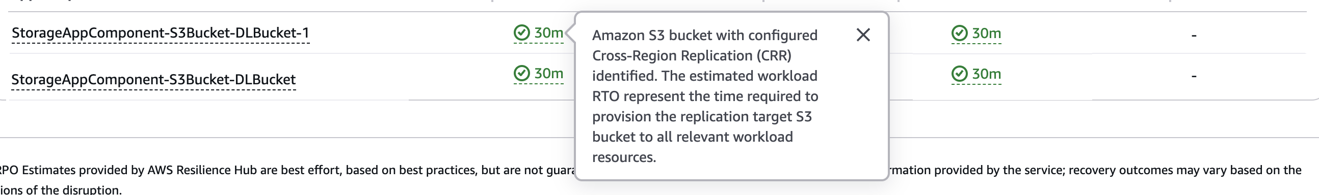 Image showing S3 policy met