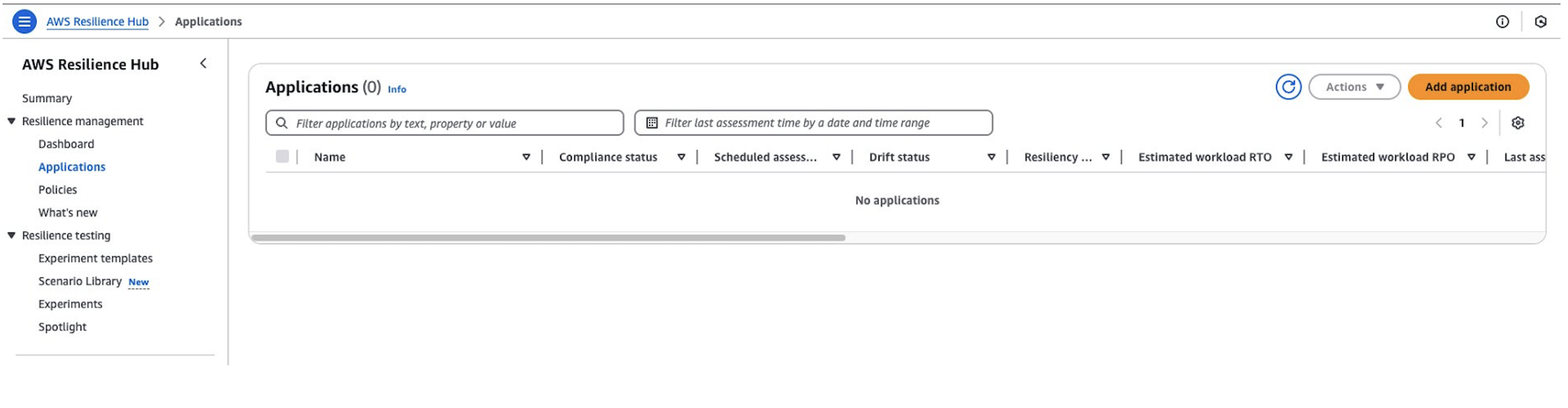 Resillience Hub Application