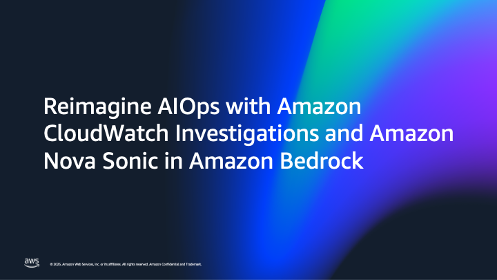 Amazon Nova Sonic in Amazon Bedrock