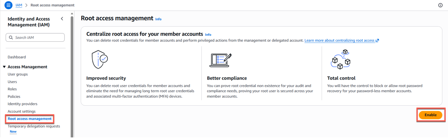 ルートアクセス管理
