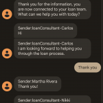 multiparty messaging with SMS